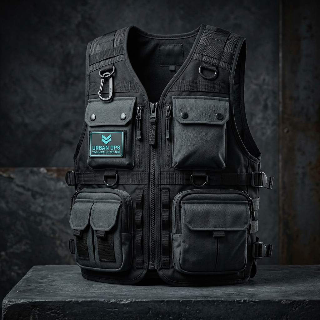 Chaleco Staff Tactical VIP Acolchado Ultraligero