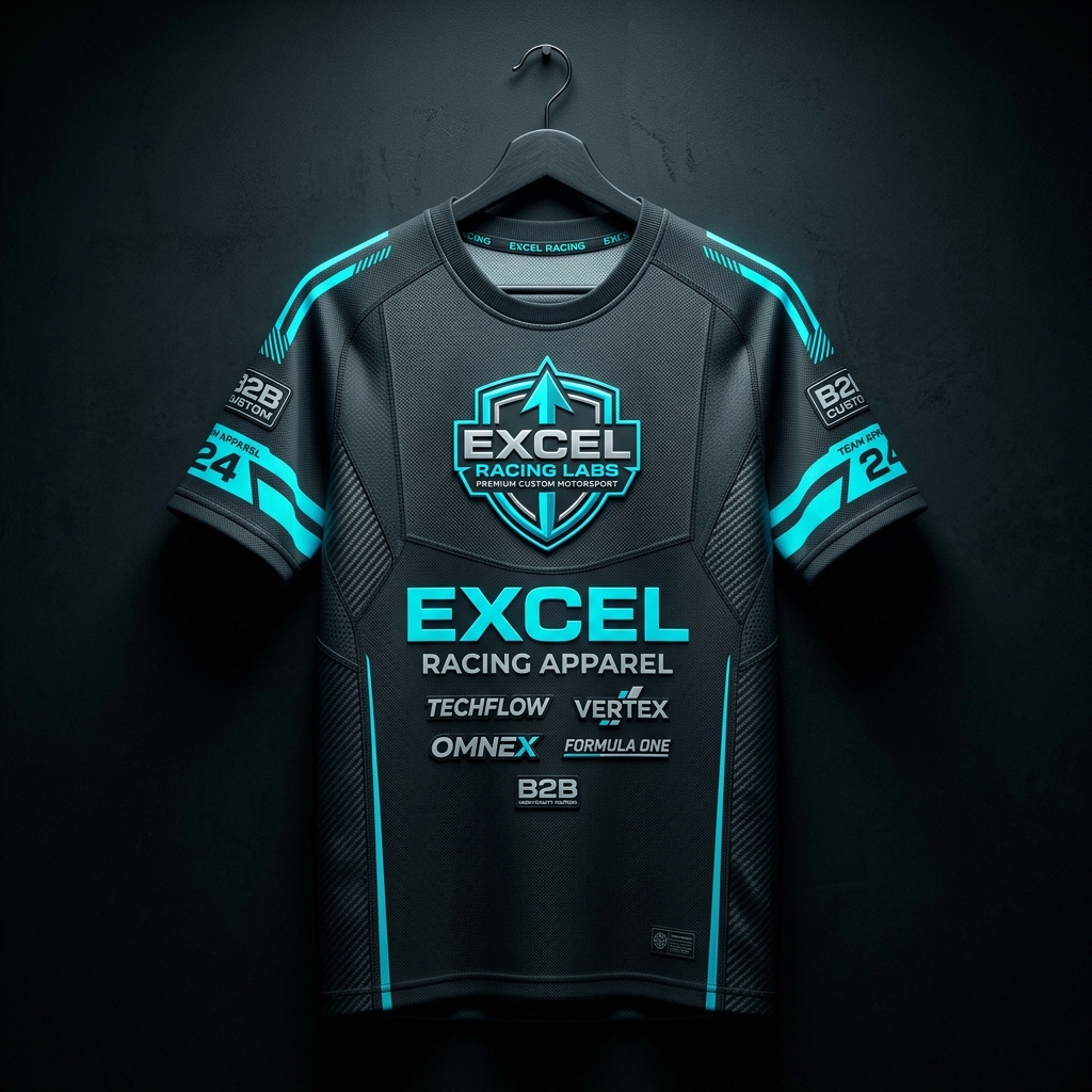 Jersey Sublimado Pro Motorsport con Microfibra Dry-Fit